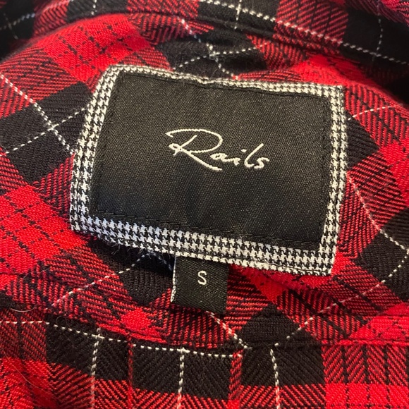 Rails Flannel Shirt, Sz Sm - Picture 3 of 3